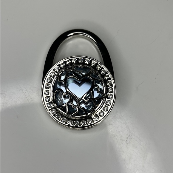 NAK Heart Lock Bag Charms - Blue, Black, Grey, Gold, Clear, Red - Picture 5 of 8